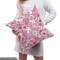 Ambesonne Anime Fabric by The Yard, Funny Kawaii Illustration Rabbits Funky Animals Bunnies Humor Print, Decorative Fabric for Upholstery and Home Accents, 2 Yards, White Pink